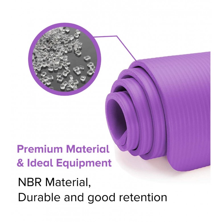 SODENO Yoga Mat 10mm Thick Exercise Mat Gym Workout Fitness Pilates Home Non Slip SODENO Yoga Mat 10mm Thick Exercise Mat Gym Workout Fitness Pilates Home Non Slip