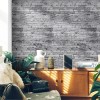 SODENO Stone Peel and Stick Wallpaper Rock 3D Stacked Faux Stone Contact Paper for Wall Self-Adhesive Removable Wallpaper