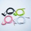 USAMS 4 Pairs Wired Earbuds with Microphone & Volume Control, in Ear Earphones for School, Noise Islating High Definition, for 3.5mm Jack iPhone iPad iPod Samsung Google Devices
