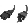 IFEART Standard 3ft 10 Amps 125 Volts Black 3 Prong AC Power Cord Cable for Electronics, TV, Computer, Printer, Radio, Monitor, Laptop, Samsung, Dell, Vizio, LG, Asus