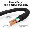 IFEART Standard 3ft 10 Amps 125 Volts Black 3 Prong AC Power Cord Cable for Electronics, TV, Computer, Printer, Radio, Monitor, Laptop, Samsung, Dell, Vizio, LG, Asus