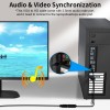 IFEART VGA (Sources) to HDMI(Display) Adapter, 1080P Converter with Audio+USB Power from VGA Computer/Laptop to HDMI TV/Monitor