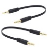 USAMS Headphone  Computer 3.5mm male to 3.5mm Male Headphone Mic Audio  Cable Smartphone Headset to PC Adapter 