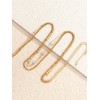 2pcs Bead Decor Waist Chain
