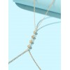Rhinestone Decor Body Chain