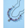 2pcs set Butterfly Charm Waist Chain